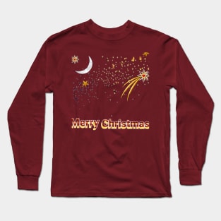 merry christmas art Design. Long Sleeve T-Shirt